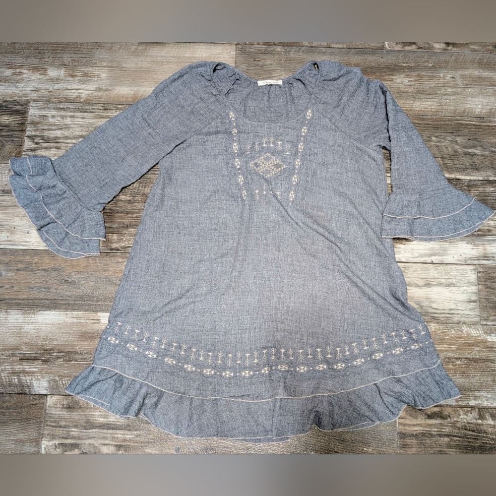 Indigo Soul Women's Boutique Top -Sz M